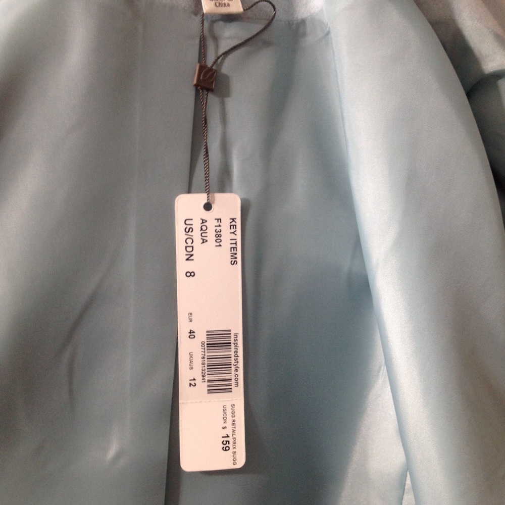Spanner Aqua Front Zip Jacket - Picture 6 of 8